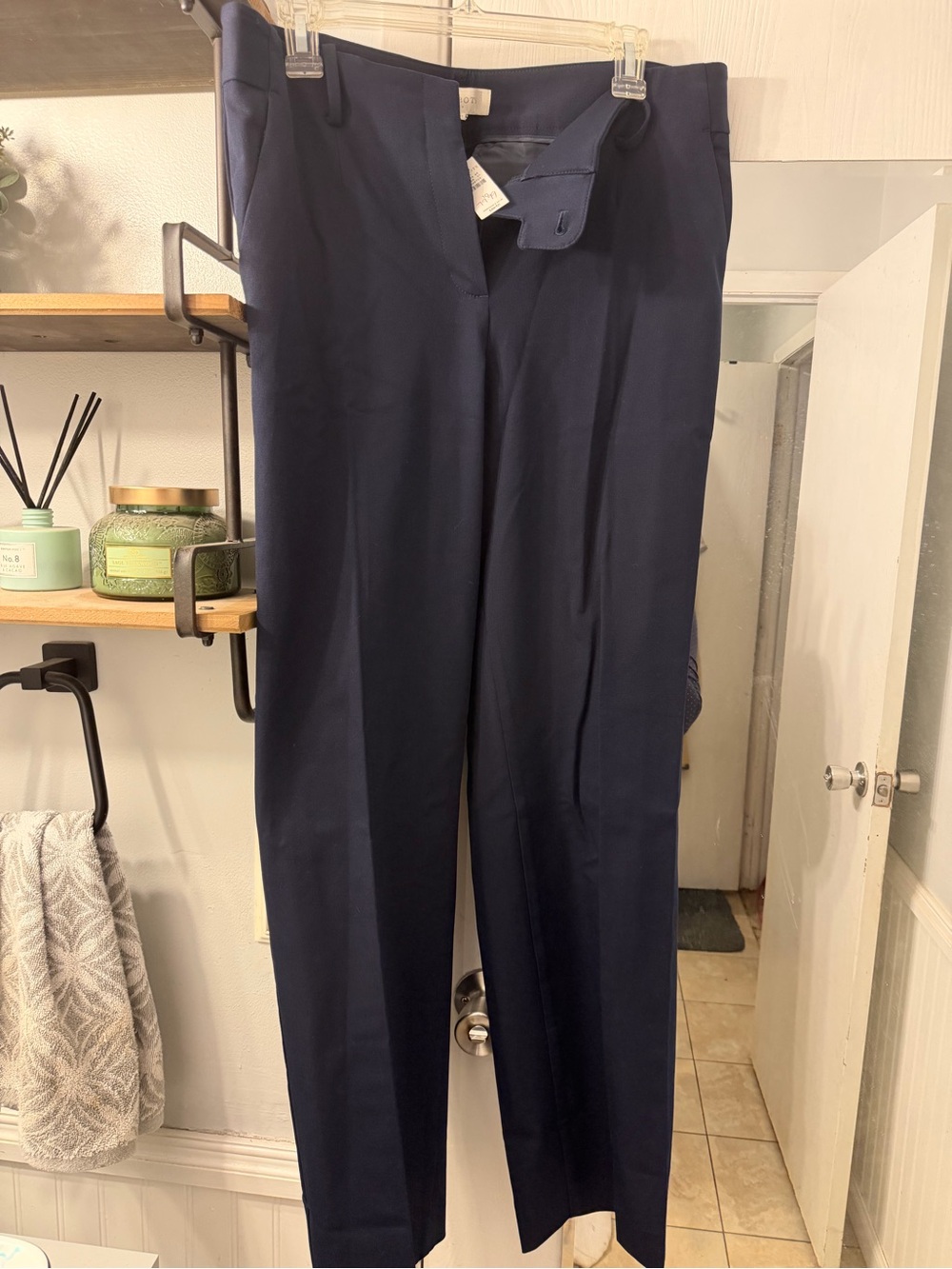 Talbots Navy Dress Pants - Straight Leg